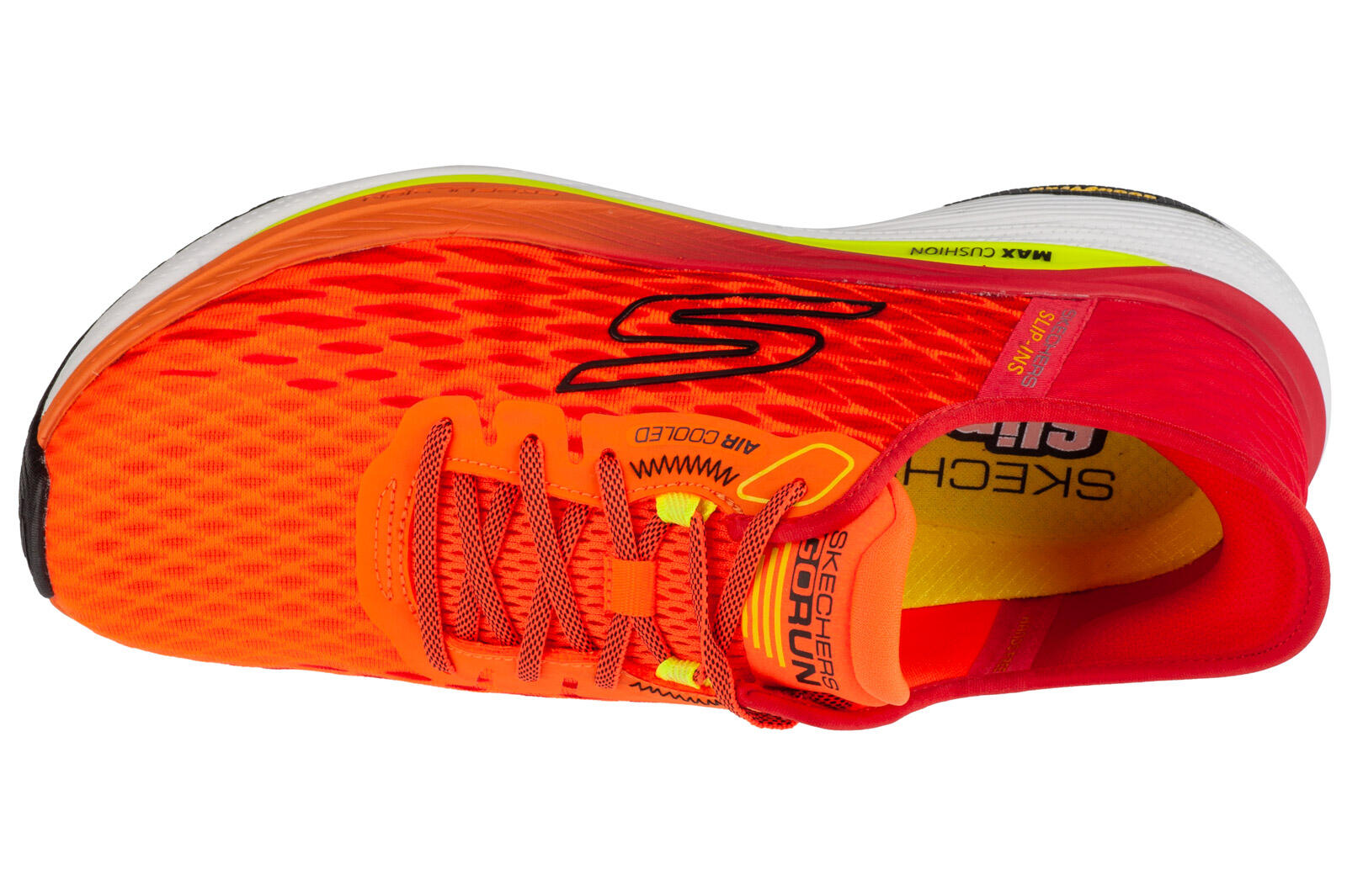 Skechers MAX CUSHIONING PROPULSION Herrenschuhe - Sportschuhe orange NEU 3/7