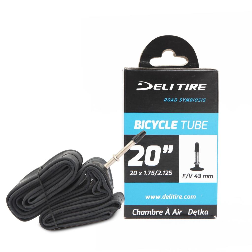 DELI 20×1.75/2.125 FV 43 mm Inner Tube – Boxed