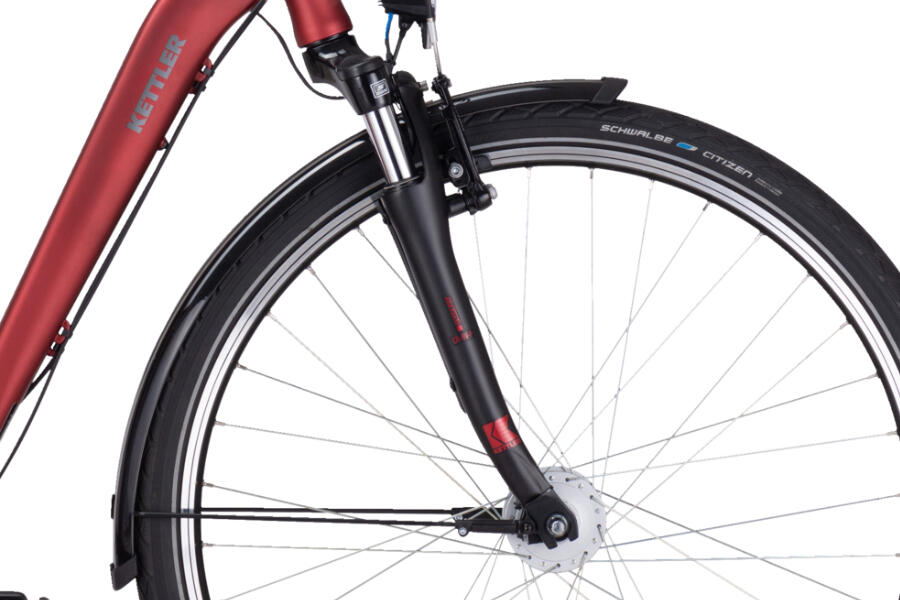 Rower KETTLER TRAVELLER 1.0 7G W RED 50 CM