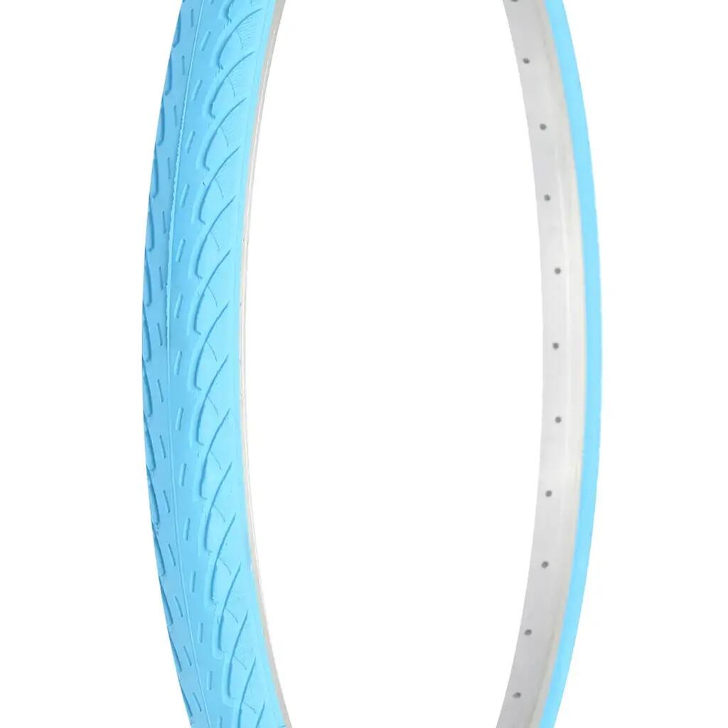DELI TIRE SA‑206 26x1.75 Bicycle Tyre – Baby Blue