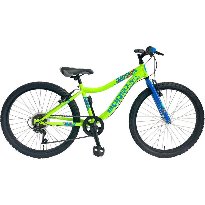 Bicicleta Copii Booster 2023 Plasma - 24 Inch, Galben