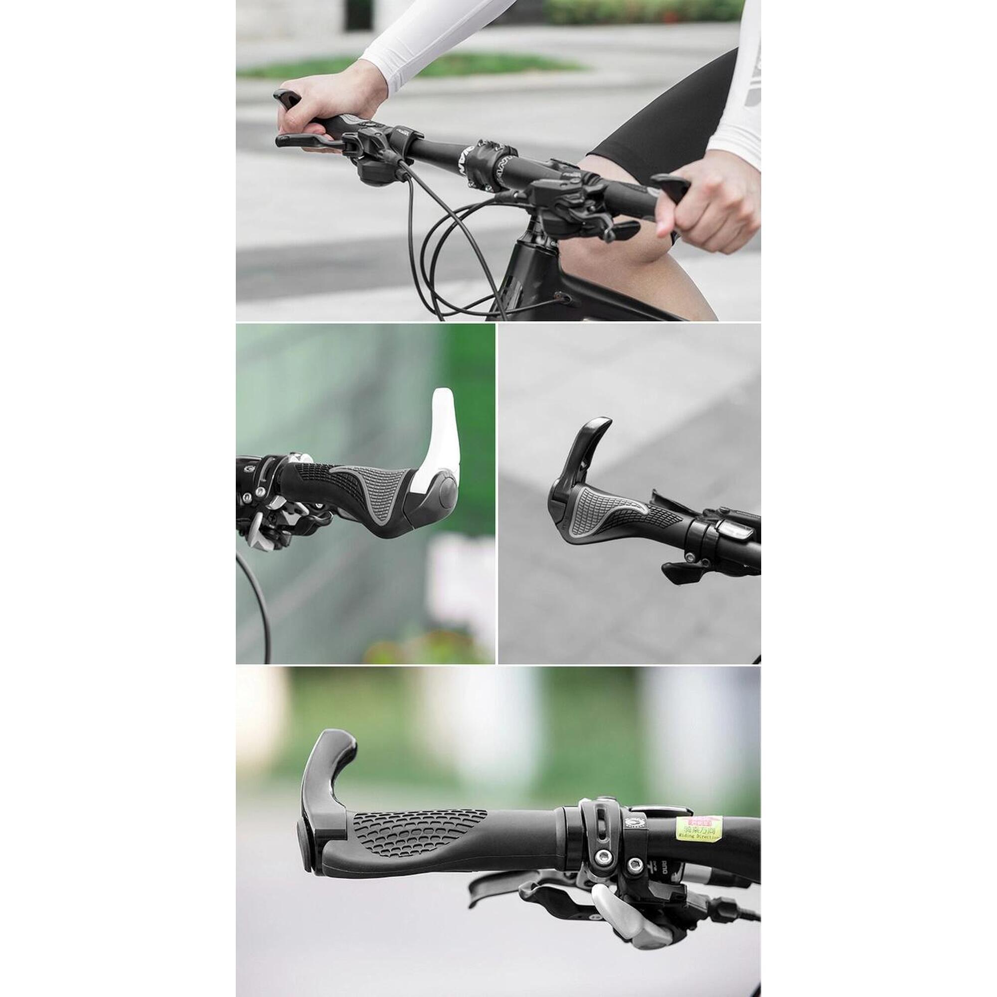 Mâner biciclete de oraș antiderapant instalare rapidă Bt1007b negru