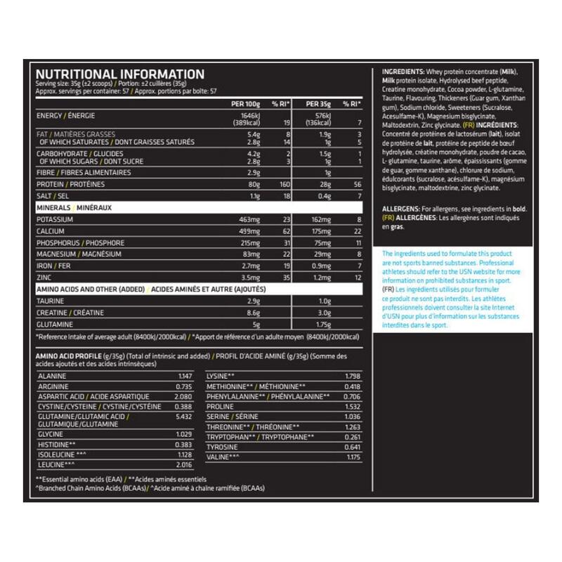 Whey Complex | Iso-gro Whey (2kg) | Chocolat