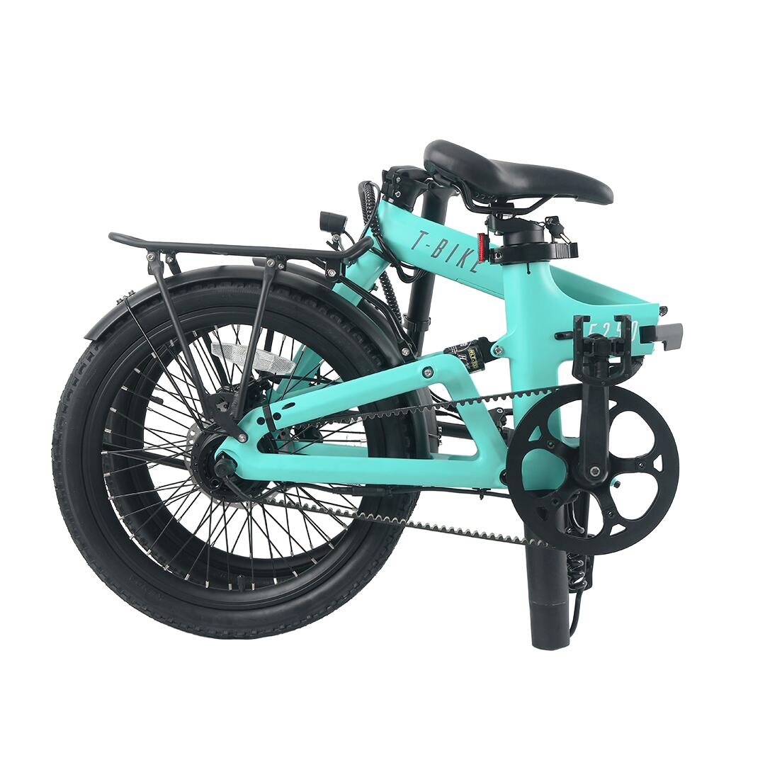 T-Bike CF250 – Opvouwbare elektrische fiets - Turquoise 2/5