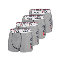 Lot de 4 Boxers Homme FILA 5040 coton couleur gris