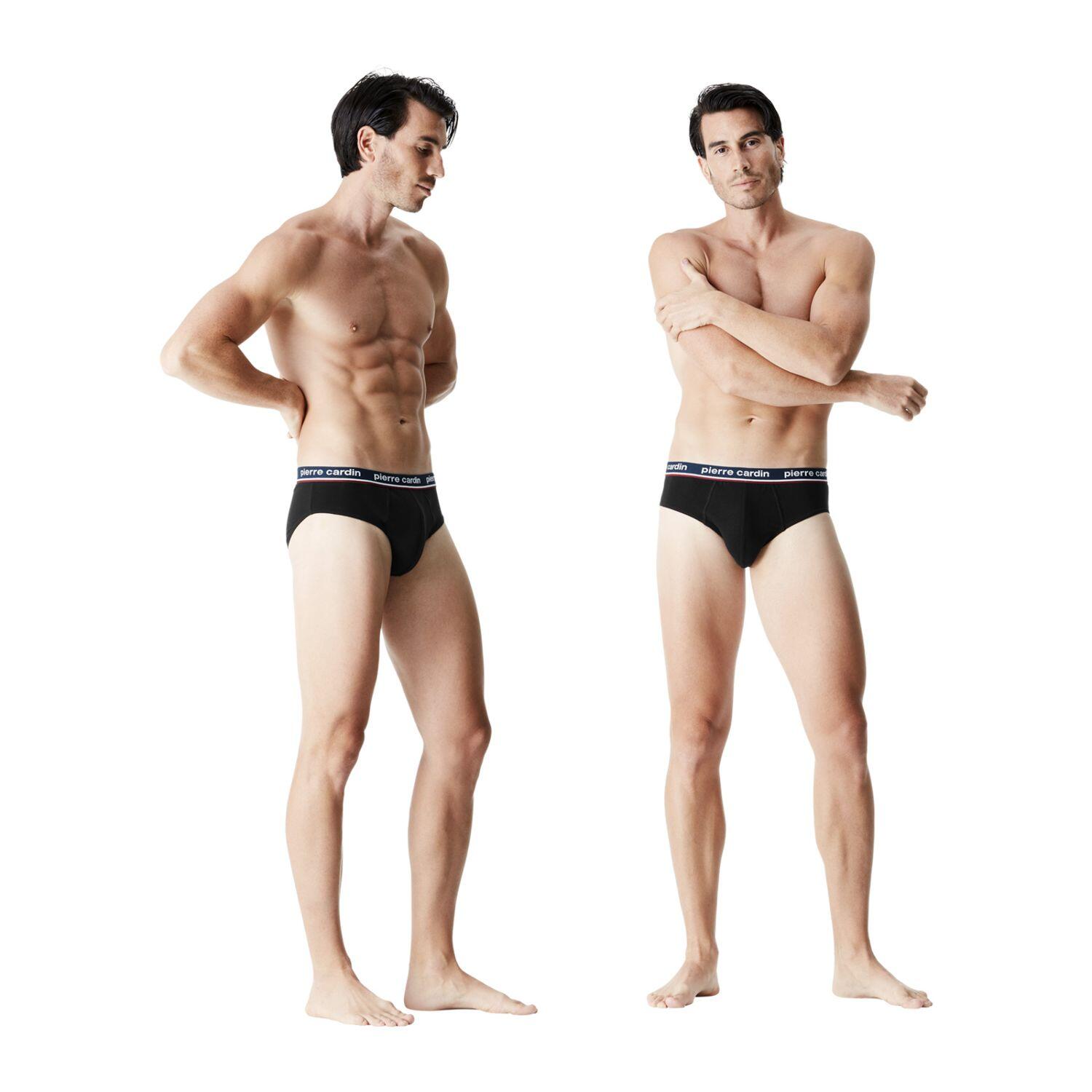 Lot de 4 slips homme en coton Uni French 4/5