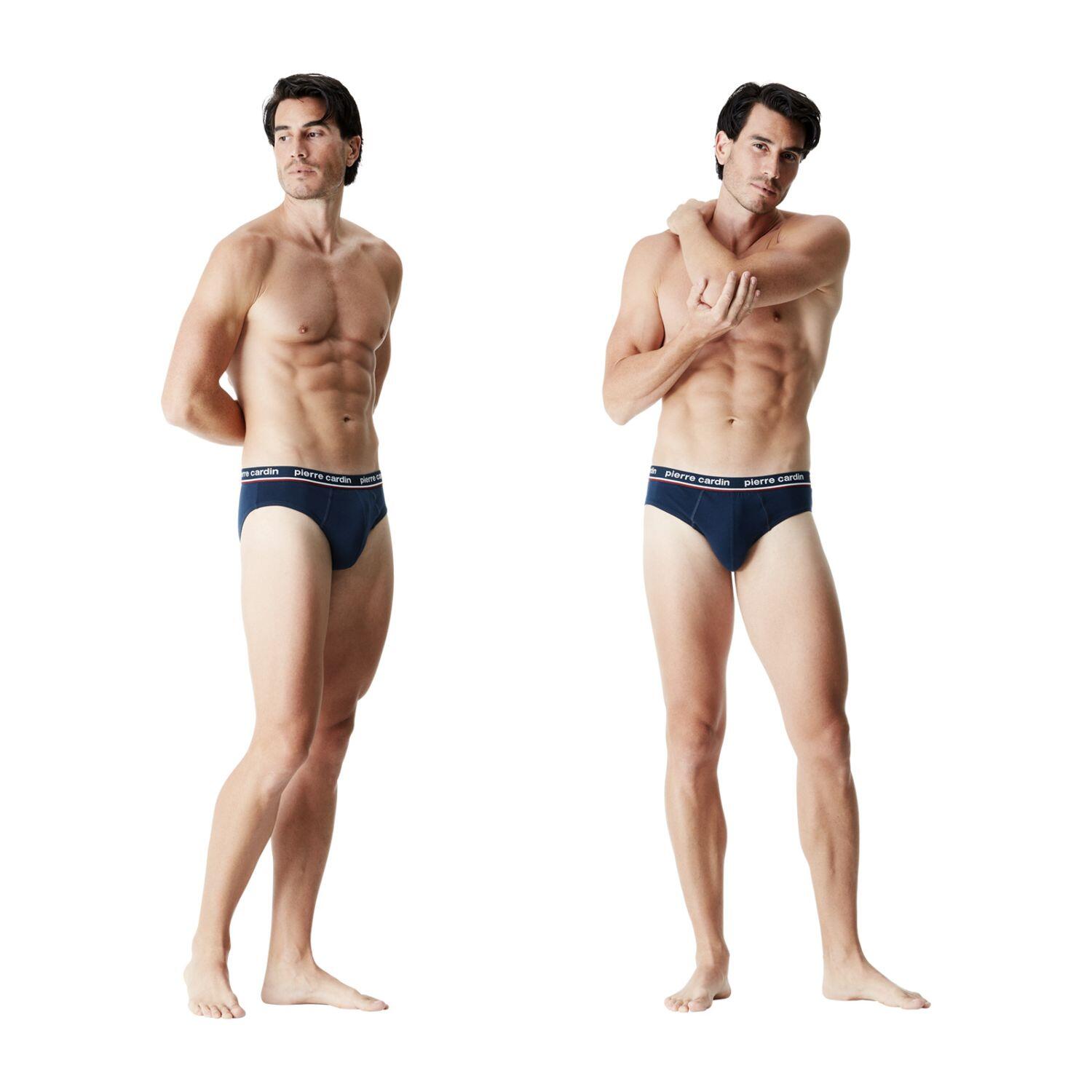 Lot de 4 slips homme en coton Uni French 2/5