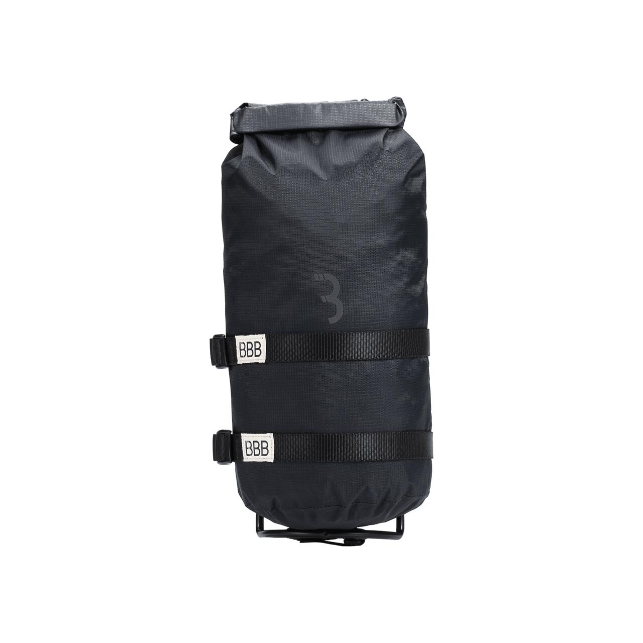 BBB CYCLING StackPack - Wasserdichte Rahmentasche zur Befestigung Vorderradgabel - 4 Litern