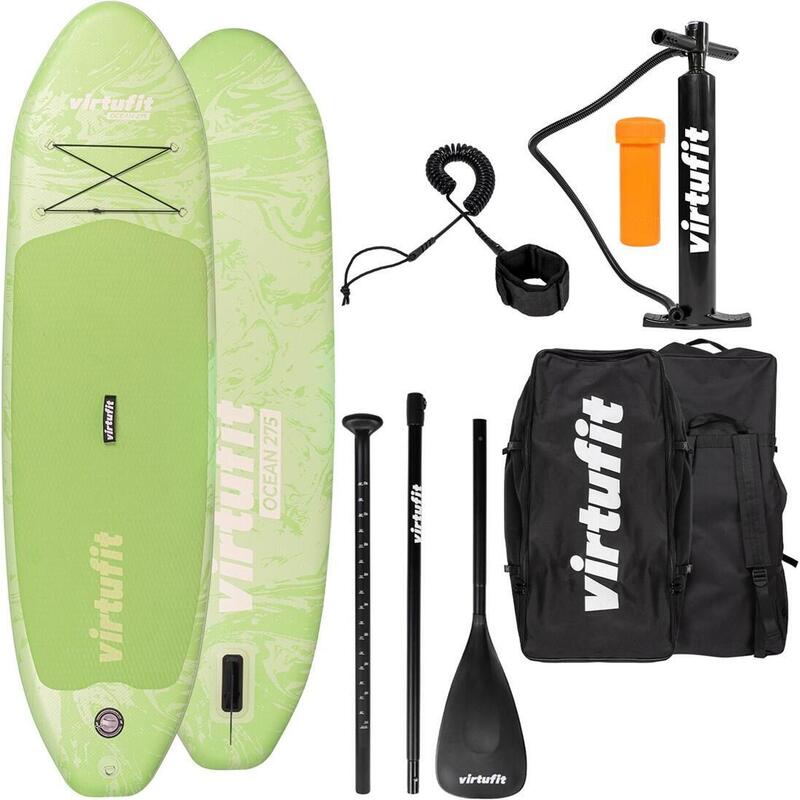 Stand up paddle - Ocean 275 - Vert Feuille - Avec accessoires