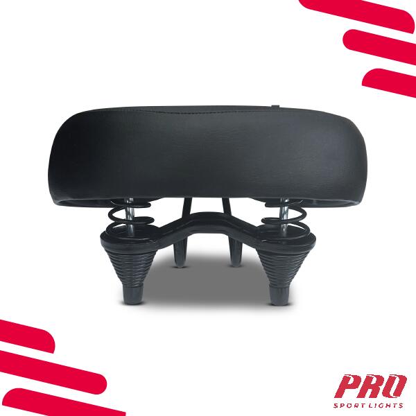 Selle de vélo Royal Cruiser - Noir - Rembourrage en mousse 3/7