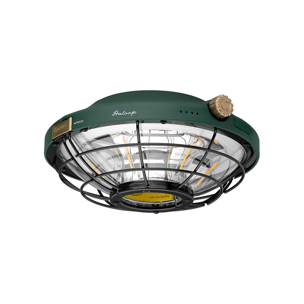 Lâmpada de Acampamento E Decoração, Olight Haloop, Verde, 600 Lúmens, Metálica