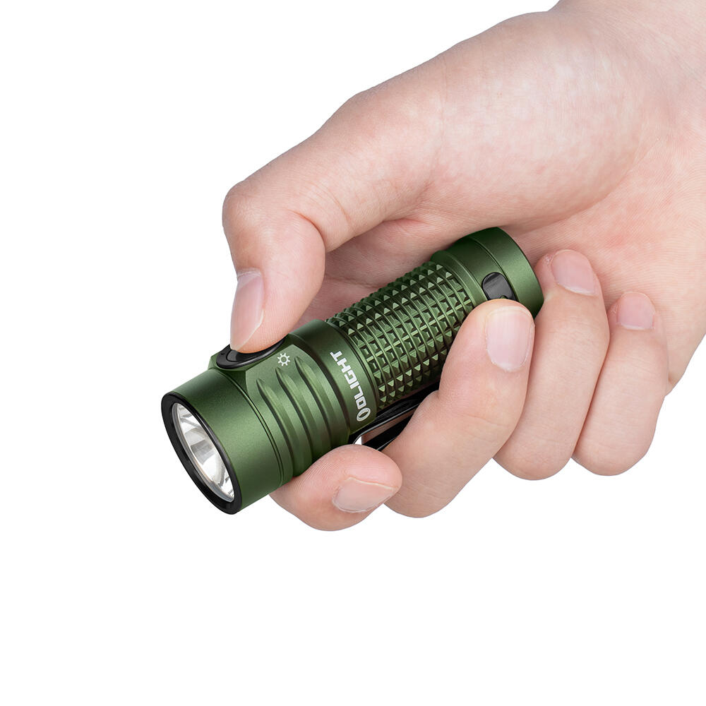 Lampe Torche Signal DEL BW NATO - Vert Olive - Avec Disques Filtrants Rouge/vert - Neuf