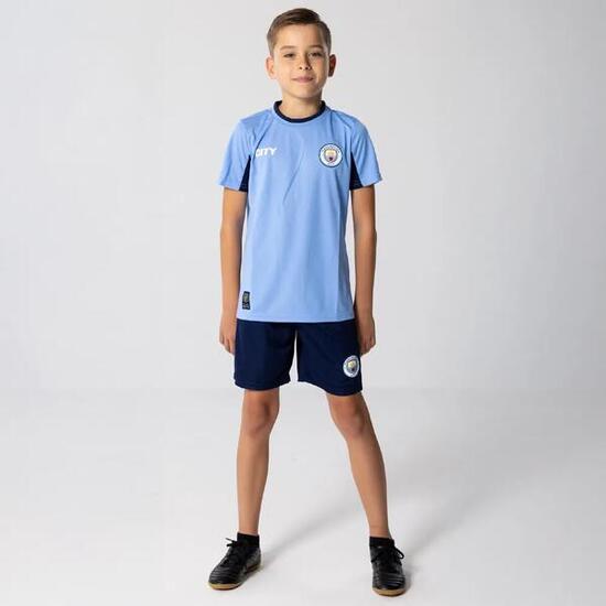 Maglia Casa Manchester City 24/25 - Completo Calcio Bambini