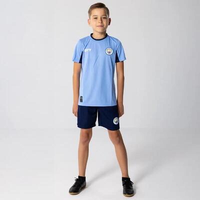 Manchester city thuis tenue 24/25 - voetbaltenue kinderen