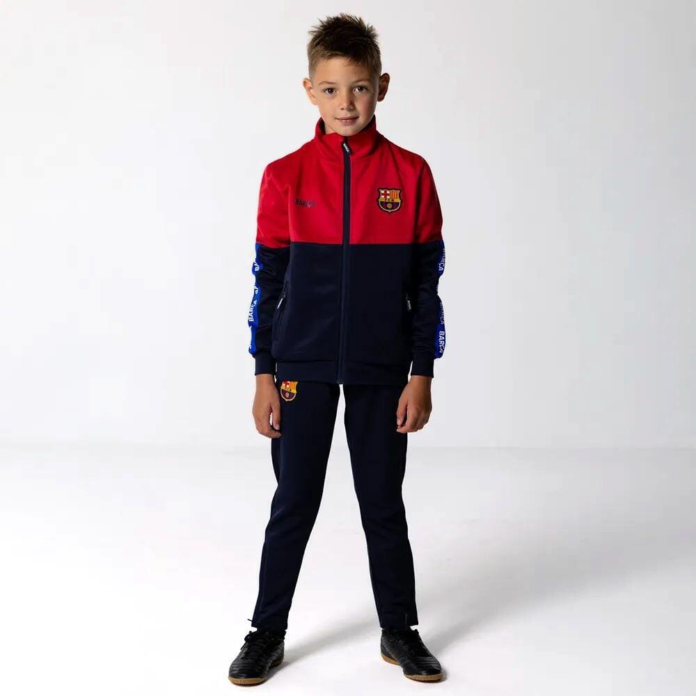 FC Barcelona Trainingsanzug Kinder - Offizieller Barça Triangle Anzug Größe 6-14 Jahre