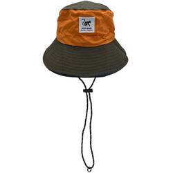 Chapeau Boonie imperméable - homme/femme -Taille unique -Pliable (Olive/Beige)