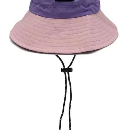 Waterproof trekking hat – one size – foldable (Lilac/Pink)