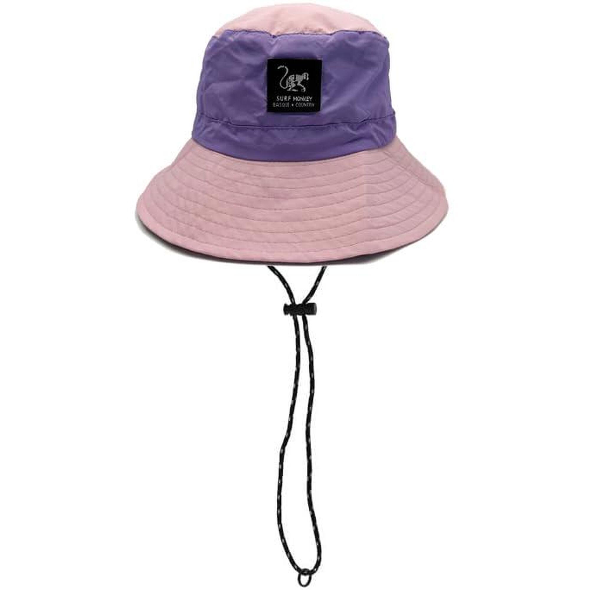 Surf Monkey - Chapeau Boonie Imperméable - Homme/femme -taille Unique -pliable (violet/rose) - Bob - Violet - Taille Unique - Decathlon