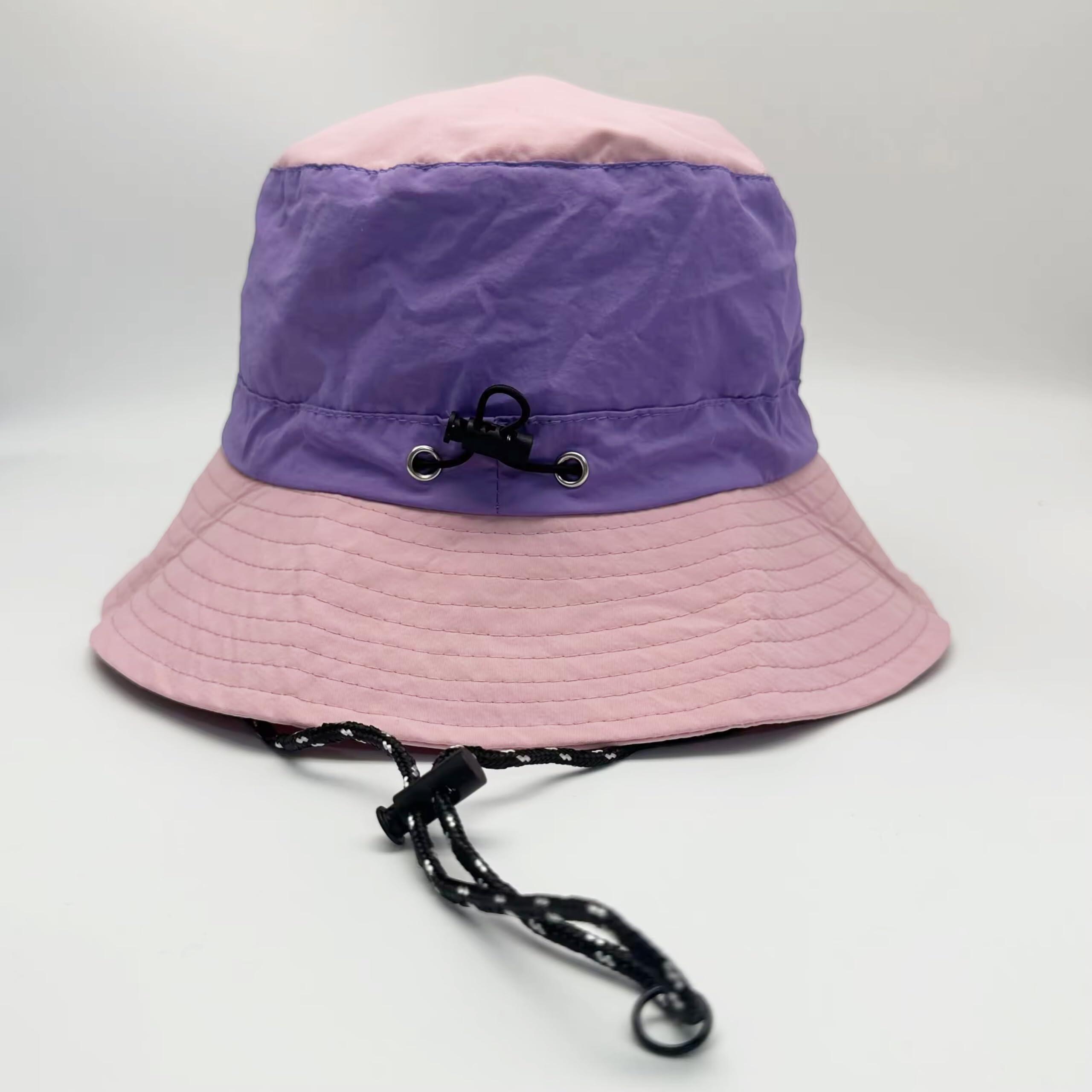 Chapeau de trekking imperméable – taille unique – pliable (Lilas/Rose) 2/4