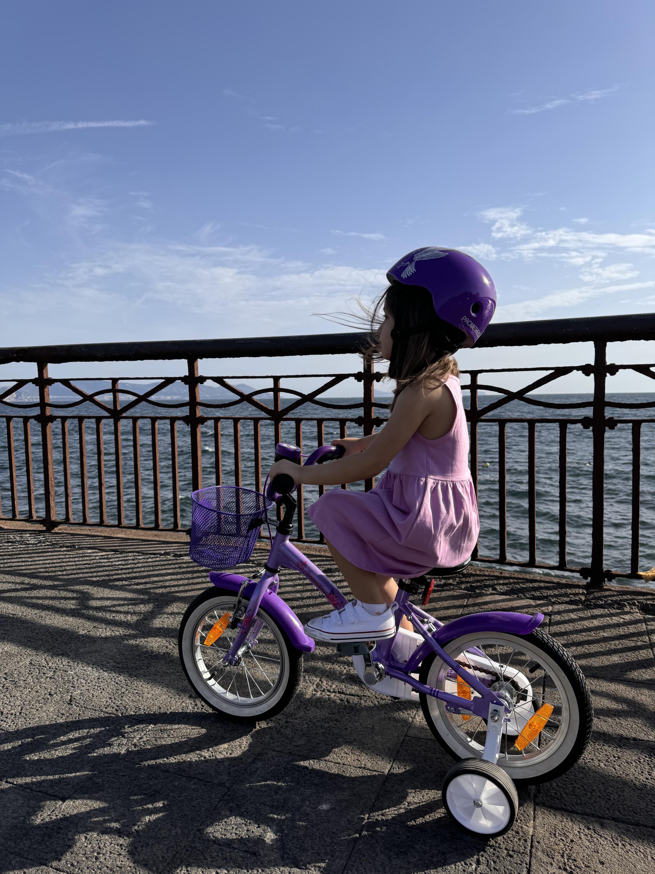 Kinderfahrrad 14 Zoll ab 4 Jahre mit Stützräder und Rücktritt 2/8