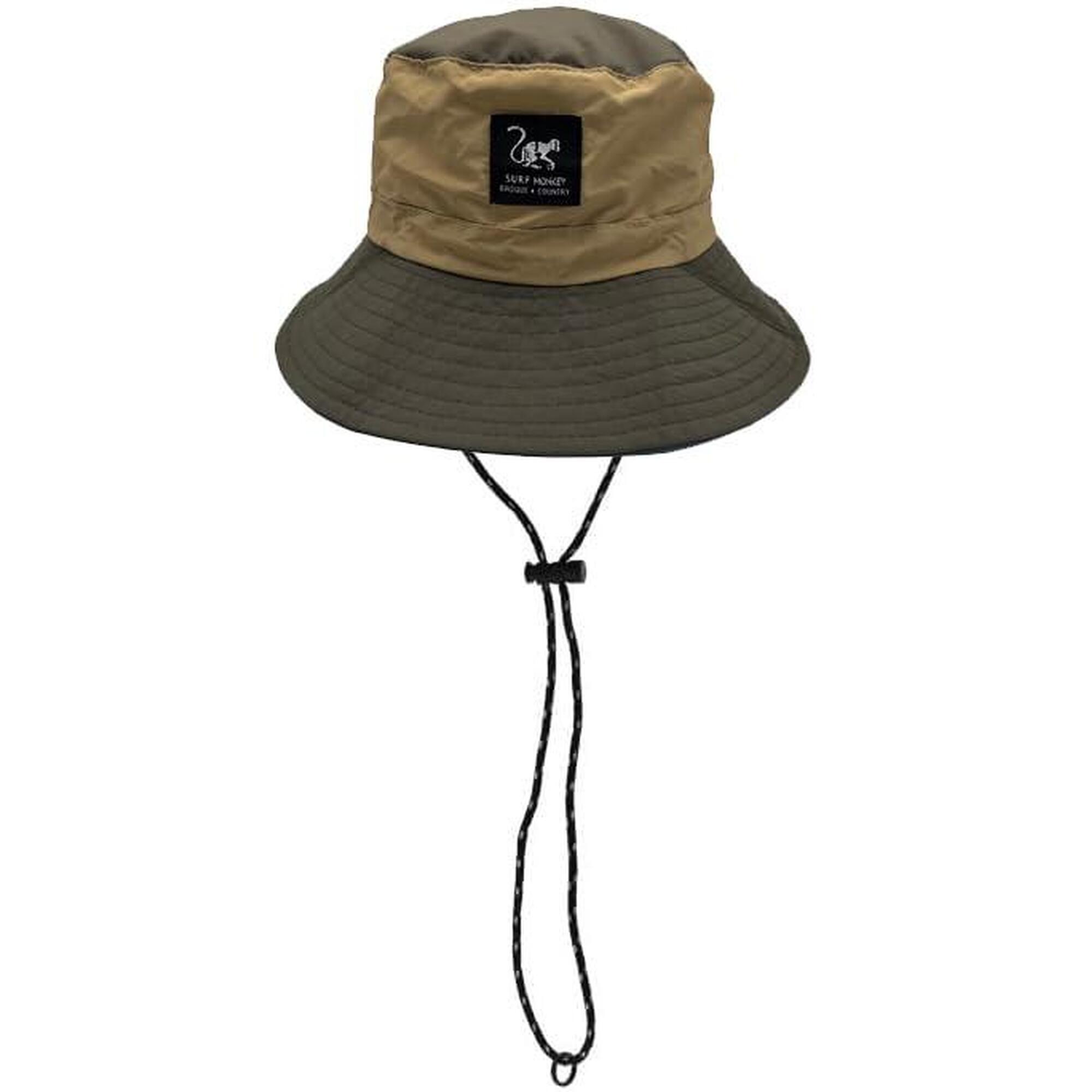 Boonie Hat Impermeable Hombre/Mujer - Talla única - Plegable (Beige/Oliva)