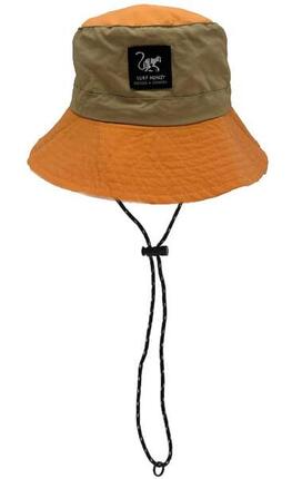 Chapeau Boonie imperméable - homme/femme -Taille unique -Pliable (Beige/Orange)