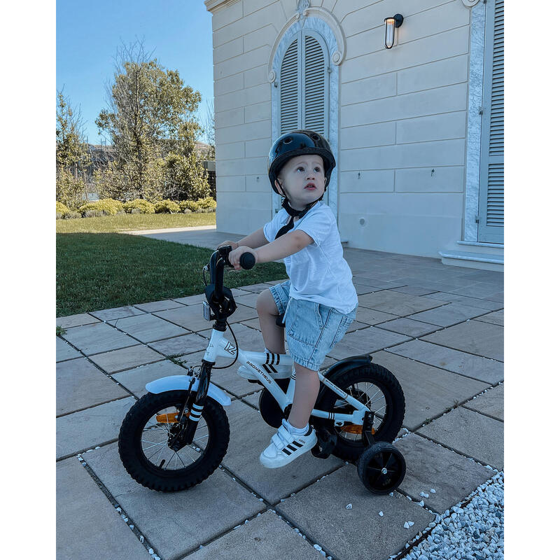 Vélo 12 pouces enfant 3 ans avec roues stabilisateurs et rétropédalage
