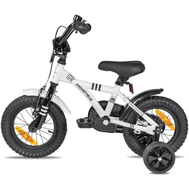 Vélo 12 pouces enfant 3 ans avec roues stabilisateurs et rétropédalage
