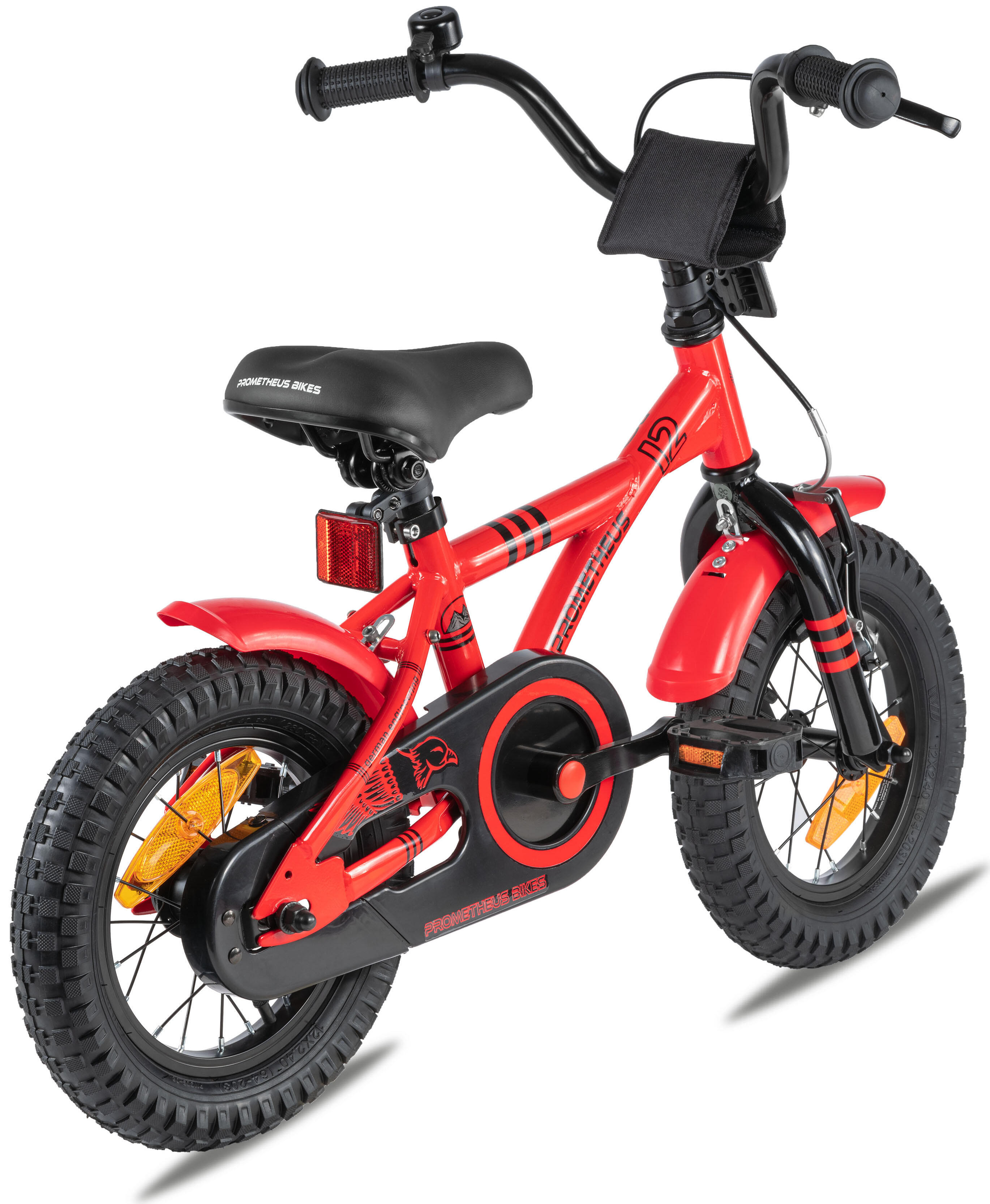 Kinderfahrrad 12 Zoll ab 3 Jahre mit Stützräder und Rücktritt 4/9