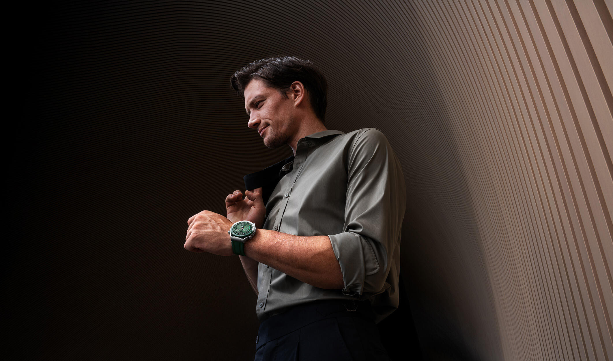 Huawei Watch Ultimate Grün Smartwatch 6/7