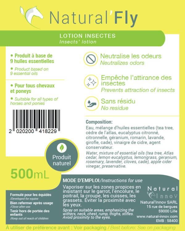 Spray anti-insectes Natural'Fly - Natural'Innov 5/5