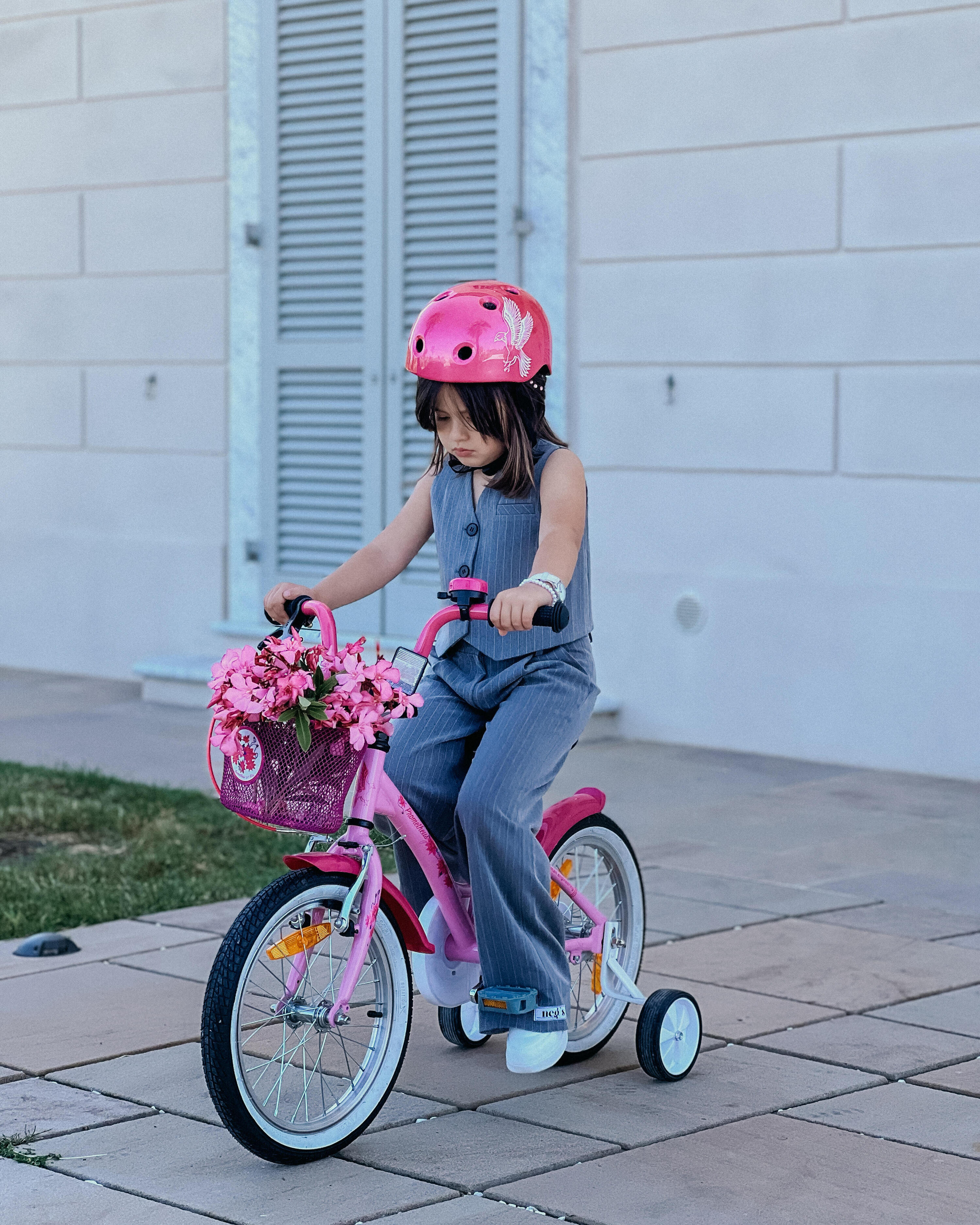 Kinderfiets 16 inch vanaf 4 -6 jaar fiets met terugtraprem en zijwieltjes 2/6