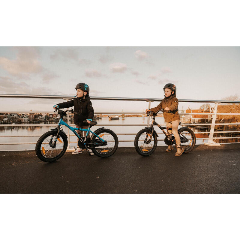 Vélo 18 pouces enfant 5-7 ans avec rétropédalage et freins V-Brake