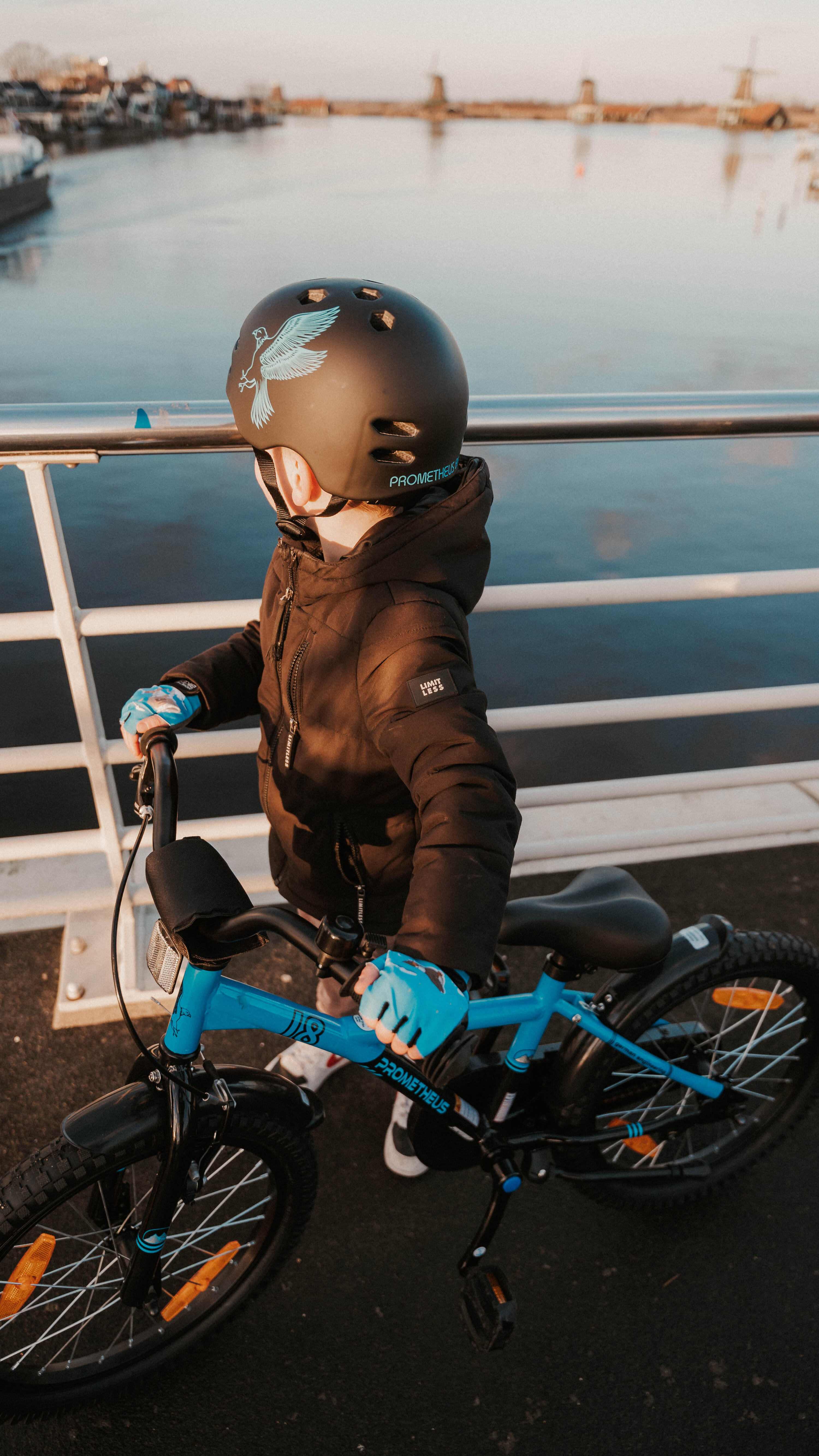 Kinderfiets 18 inch vanaf 5 -7 jaar fiets met terugtraprem en v-brake 2/8