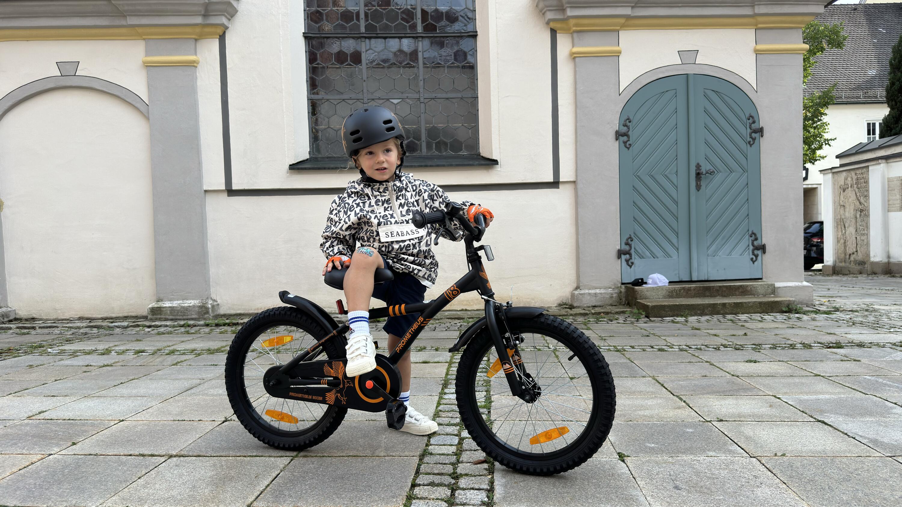 Kinderfahrrad 18 Zoll ab 5-6 Jahre mit Rücktritt und V-Brake 2/6