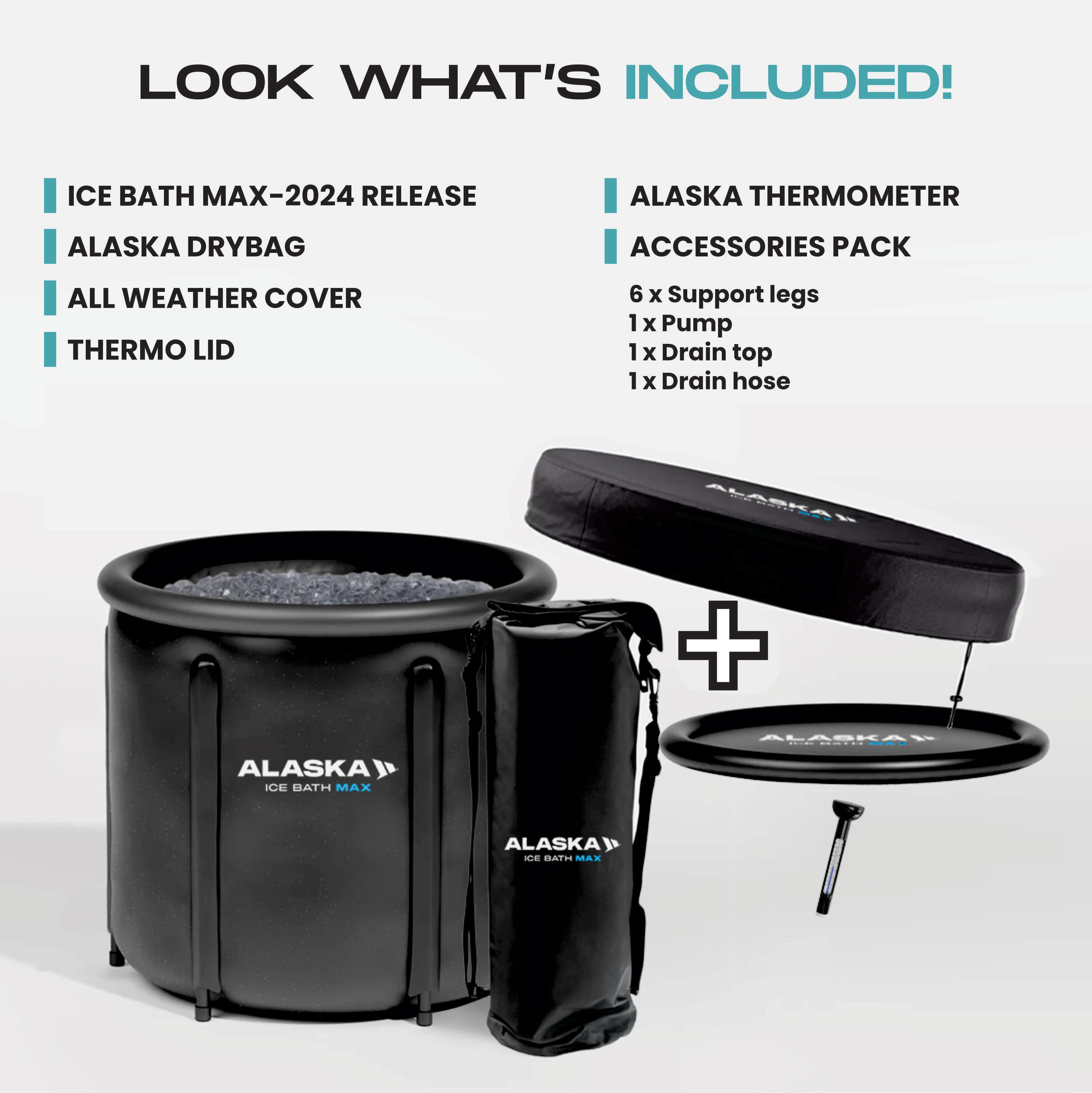 Alaska Jégalakú Fürdő MAX – Intenzív Izomterápia – 420L 3/7