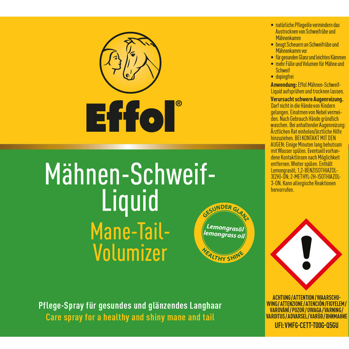 Mähnen- und Schweifspray Effol Divers 2/5
