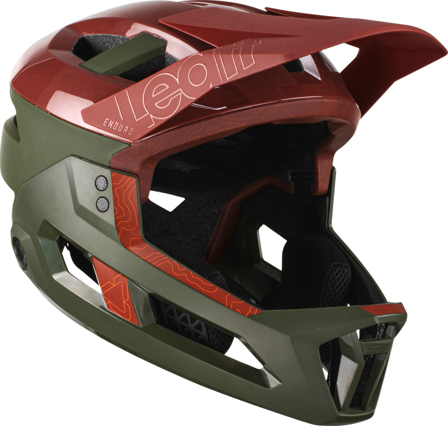 Casco Leatt Casco Bici Con Mentoniera Staccabile Casco MTB Per