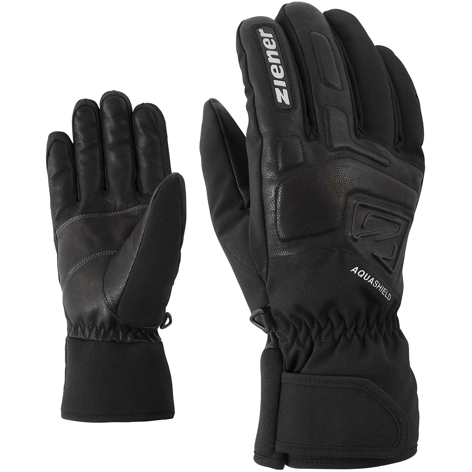 M Glyxus AsR Glove  - Handschoenen - 12 black - heren - Pisteskiën 2/3