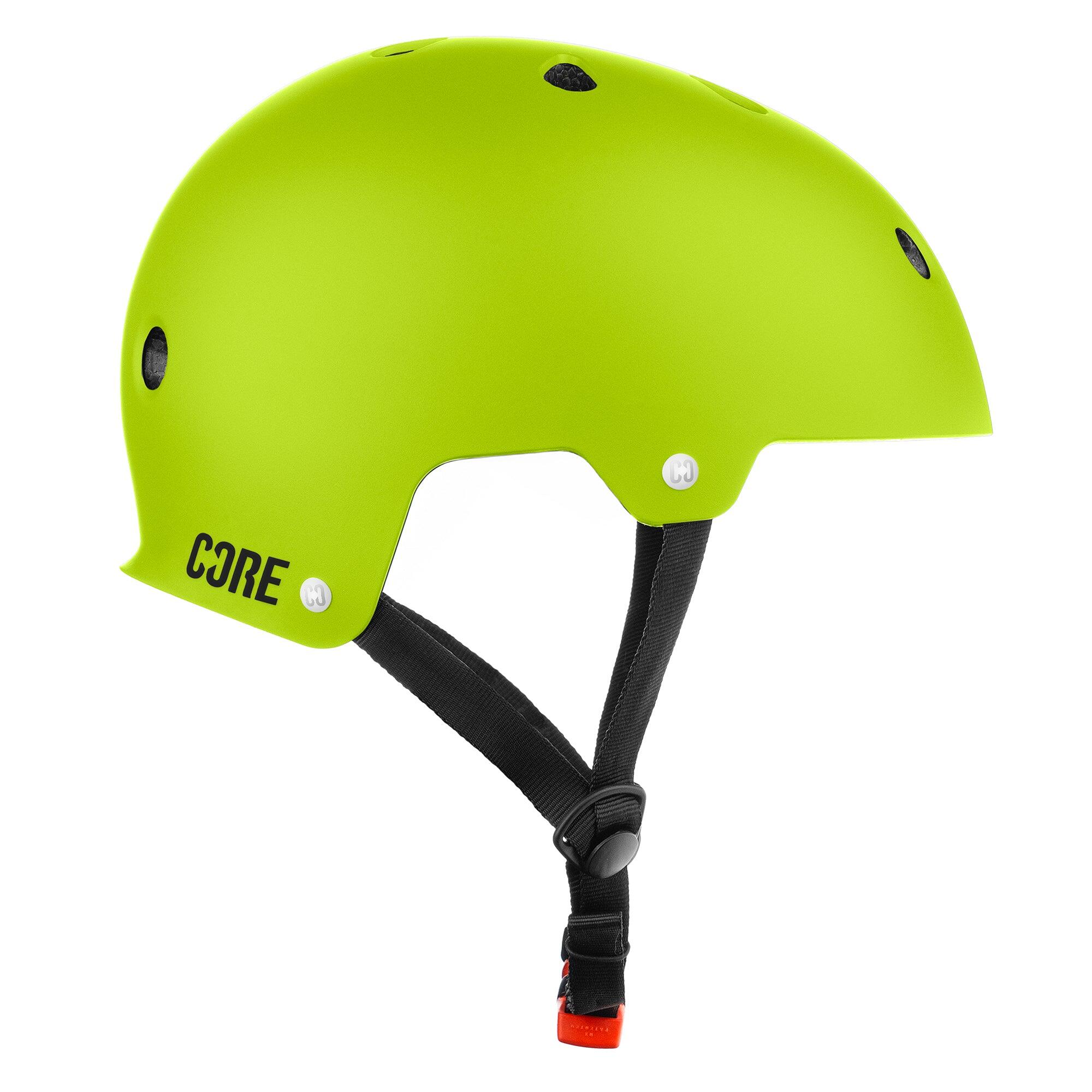 CORE CORE Action Sports Helmet – Neon Green