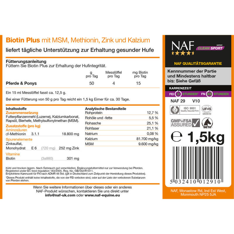 NAF Biotine Plus