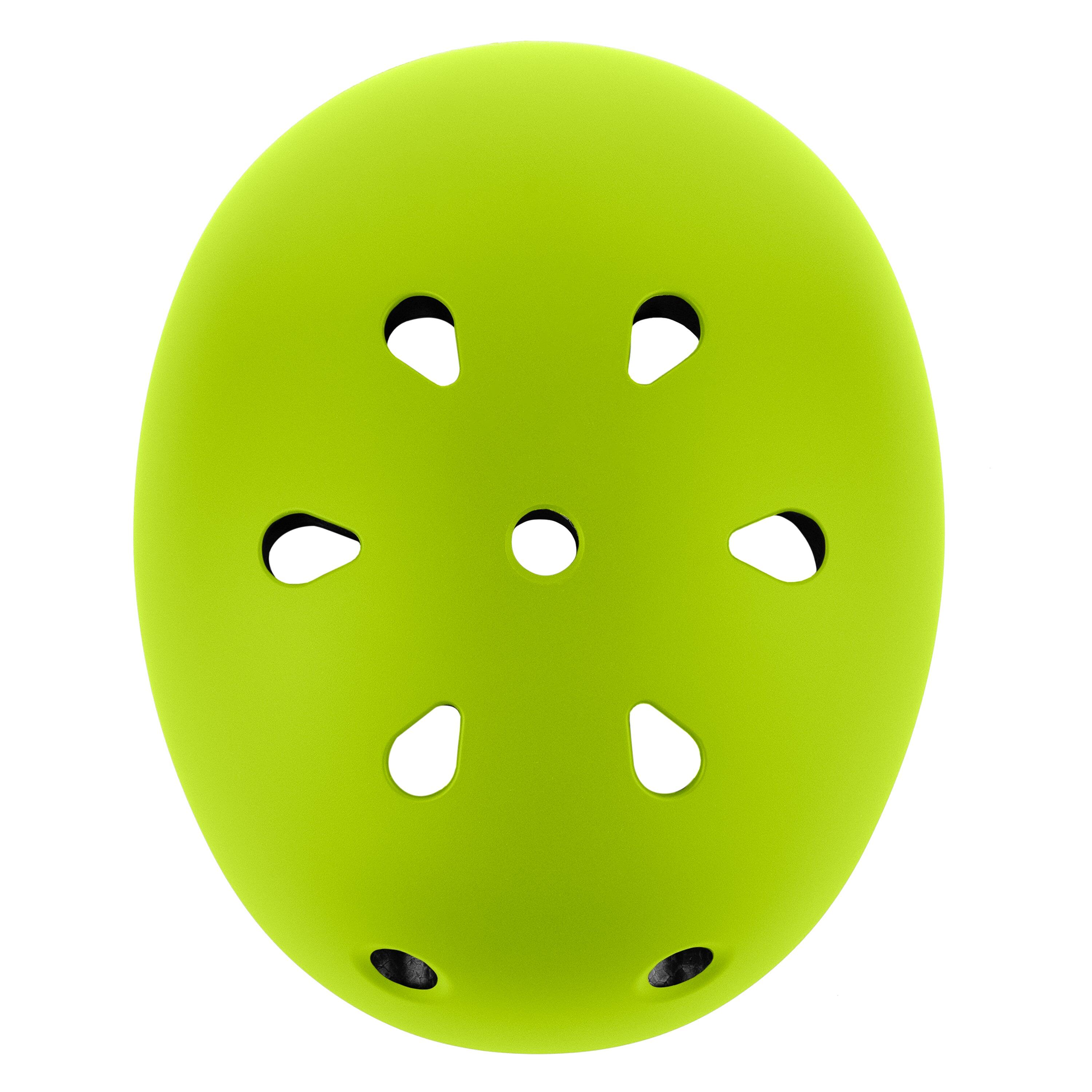 CORE Action Sports Helmet – Neon Green 7/7