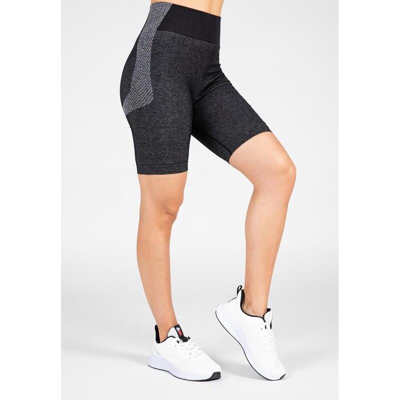 Selah Seamless Cycling Shorts - Black /S