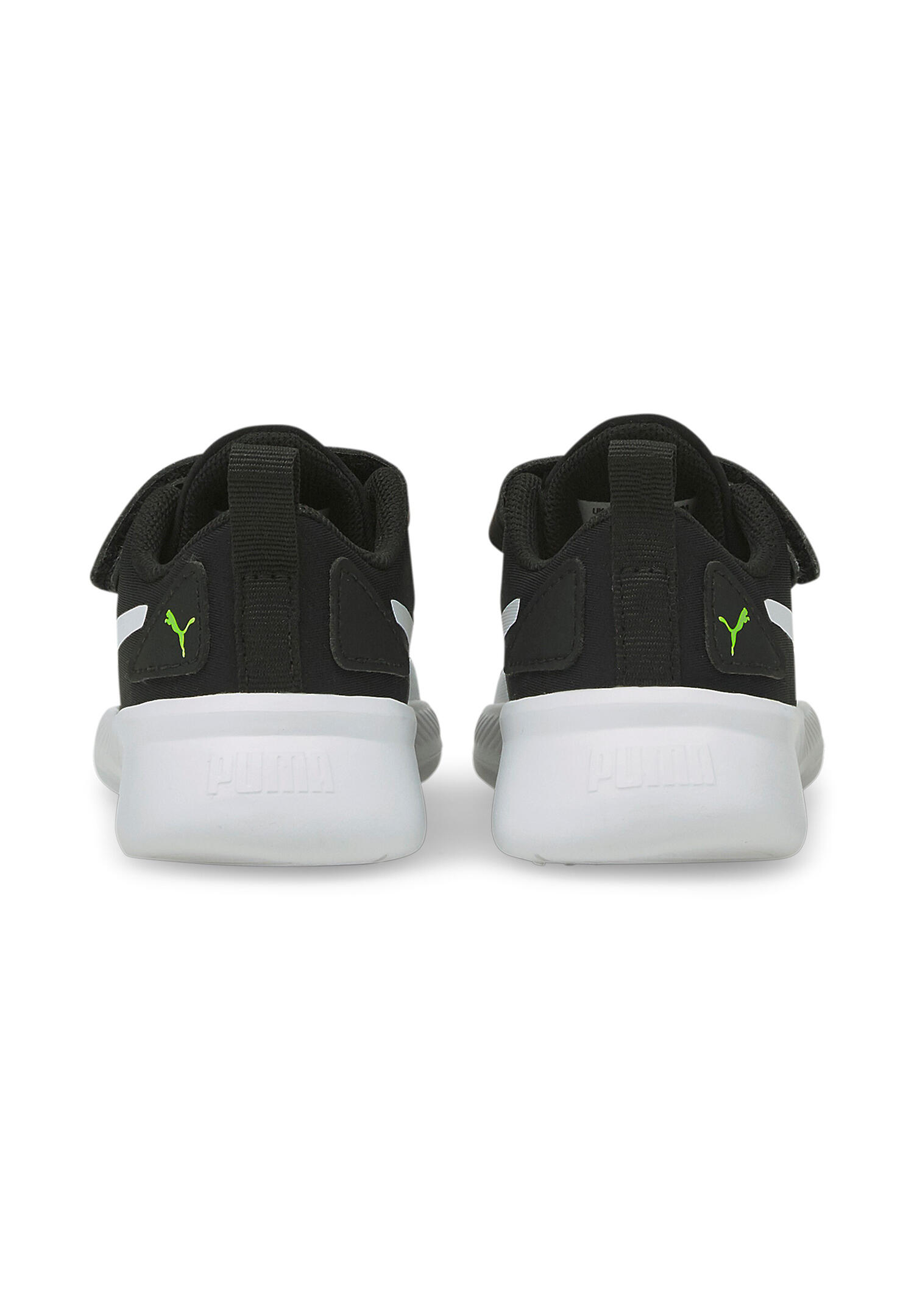 Zapatillas para bebé Flyer Runner PUMA Green Flash White Black 7/15