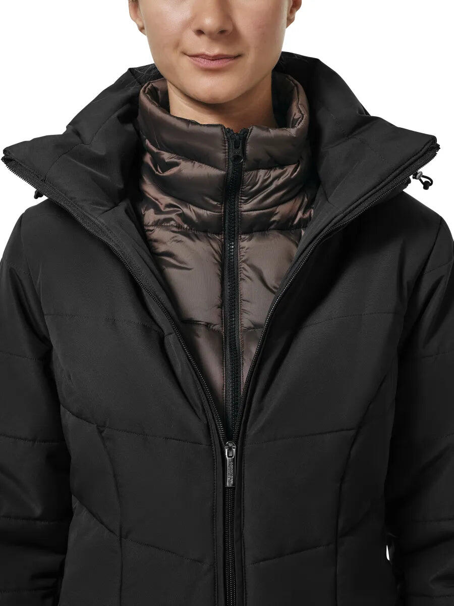 Veste longue Denali Modern Mocha - EQUESTRIAN STOCKHOLM 5/5