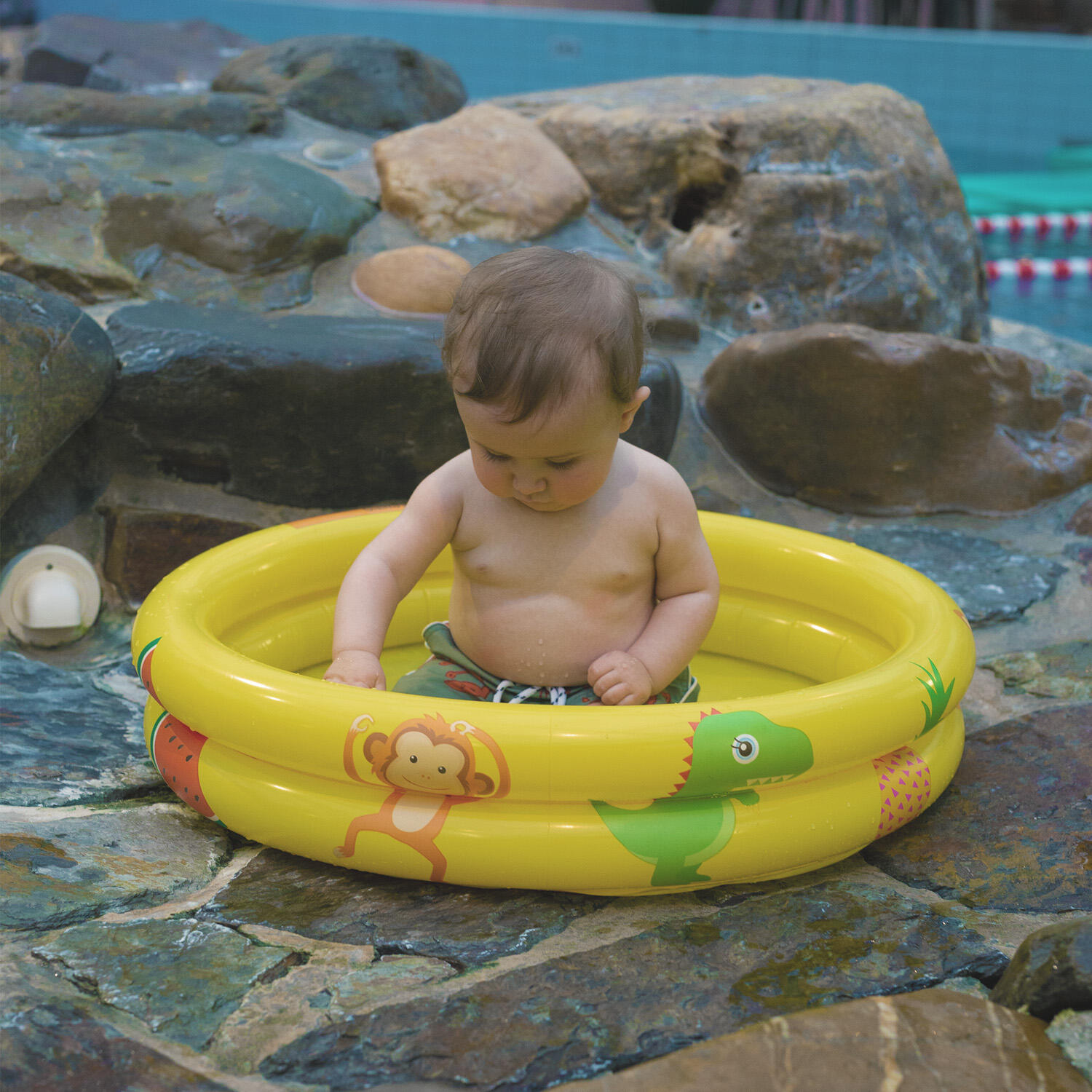 Swim Essentials Swimming Pool 60 cm Gelb 60 x 17 cm 4/7