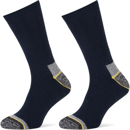 Chaussettes de Travail Multi-Sport Homme Yellow All Round 2-Pack Bleu