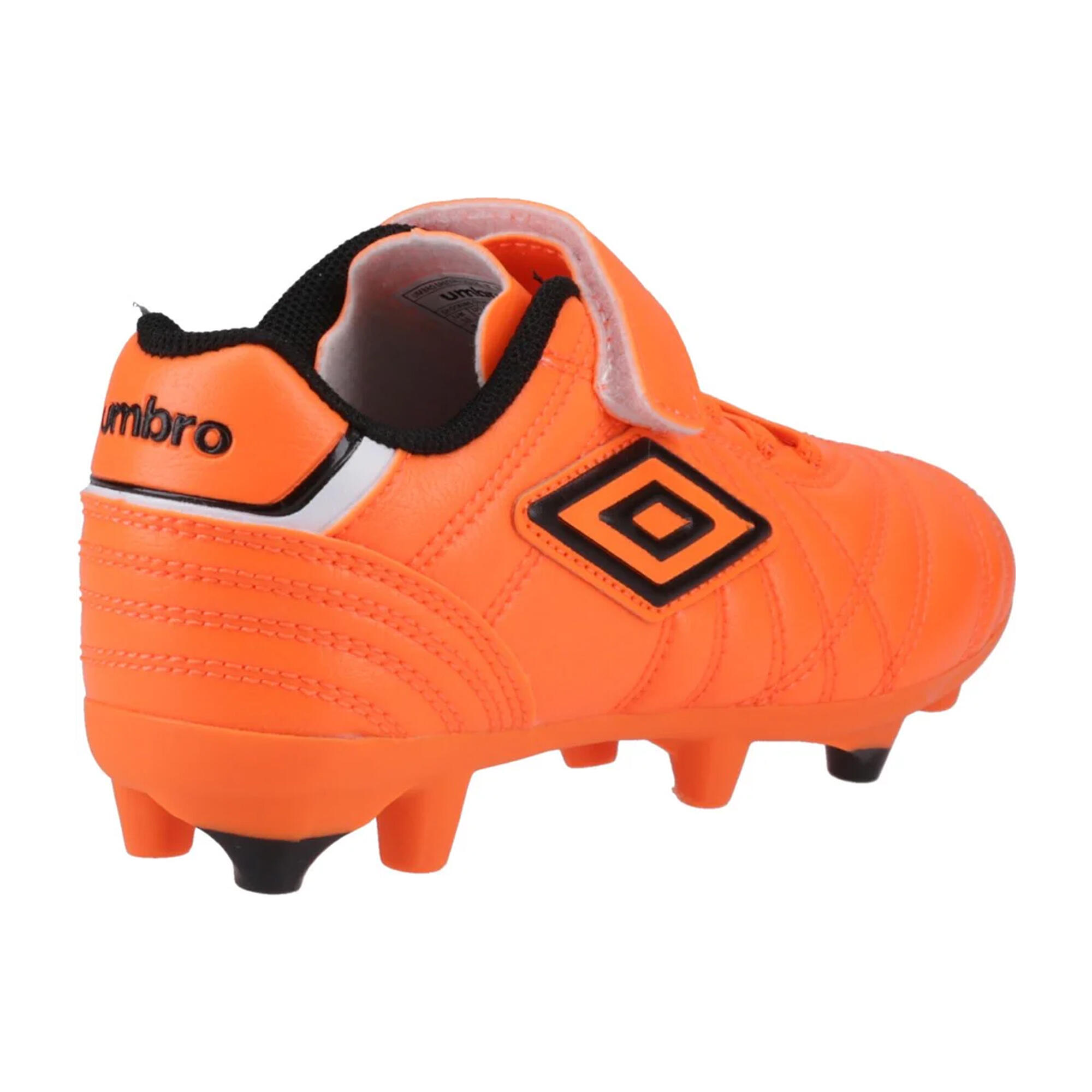 Childrens/Kids Speciali Liga Firm Football Boots (Orange) 2/4