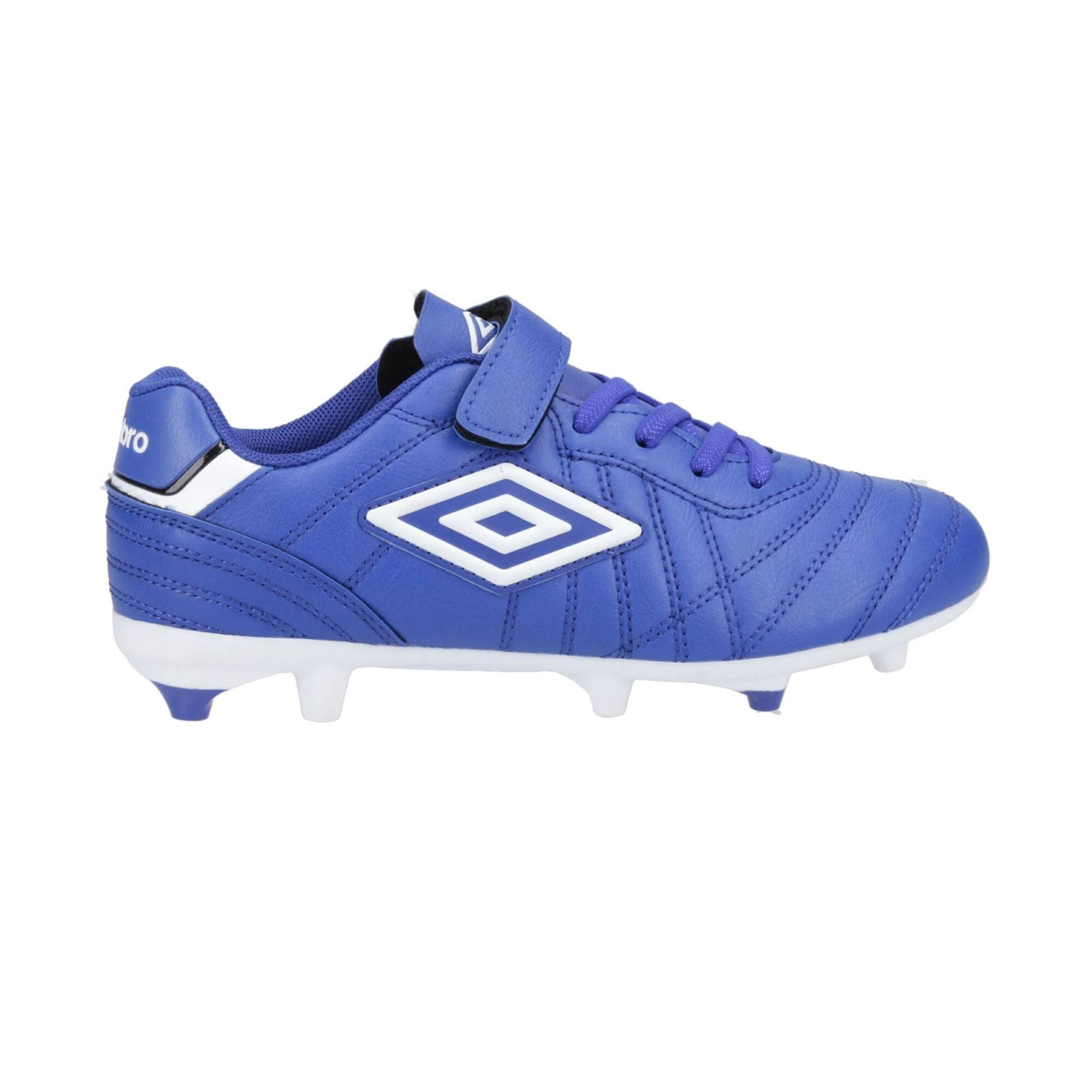 Scarpe Da Calcio Risoluto Bambini Umbro Speciali Liga Blu Reale 3/4