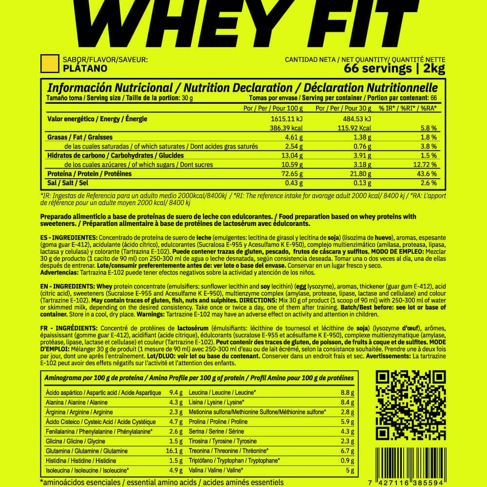 Whey Fit - 2 kg Weegbree Masmusculo 3/4
